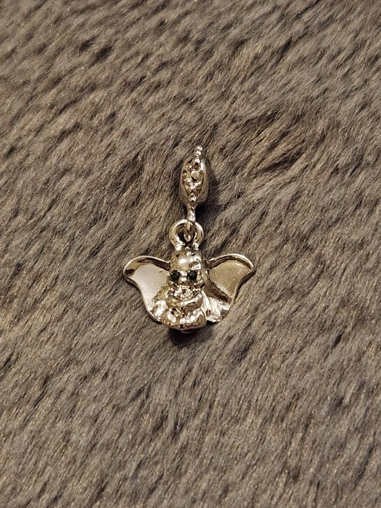 NEW Dumbo Elephant Dangle Charm Pendant.  From a clean and smoke-free household.  Bundle to save on shipping costs!  Pick up or Only at 23rd Street in