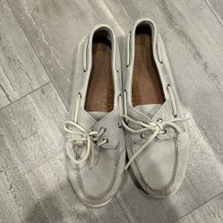 Sperry Grey Top  Sider Shoes
