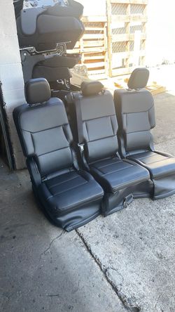 2020 ford explorer rear seats