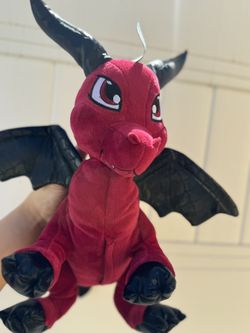 Brand New Red Dragon Halloween Stuffed Animal (2 Available) 