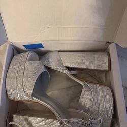 Sparkle Platform Heels 