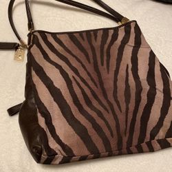 Leopard Print Coach Bag