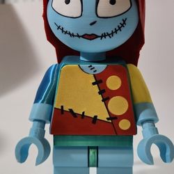3D Printed Big Brick Lego Style Sally