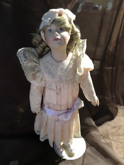 Collectible porcelain doll