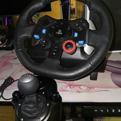 Logitech Wheel, Pedals and Shifter