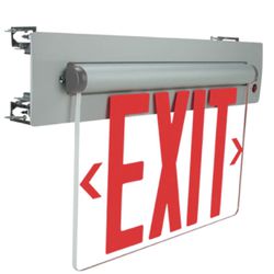 LED Exit Sign, Red Or Green Face (NEW) 