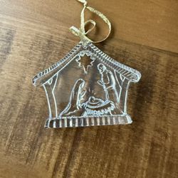 Waterford Nativity Ornament