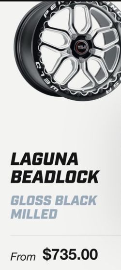 Weld Laguna Beadlock Wheels, Mickey Thompson ET street R Tires