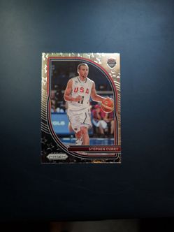 Stephen Curry Panini Prizm USA Basketball Card