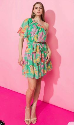 Flying tomato one shoulder dress size medium