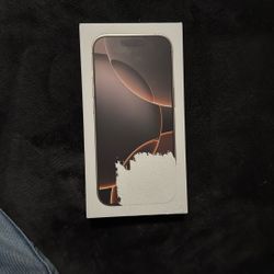 iPhone 16 Pro box THERE IS NO PHONE 