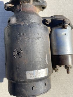 Delco Remy Starter Chevrolet C20