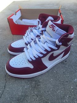 Nike Air Jordan 1 Retro High OG "Artisanal Red" - Size 10.5. no OG box