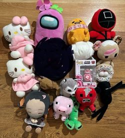 Nezuko , hello kitty and more all for the price