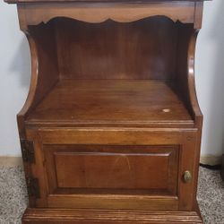 Wood Night Stand