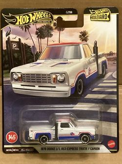 2026 Hot Wheels Premium Boulevard #145 1978 Dodge Li'L Red Express Truck
