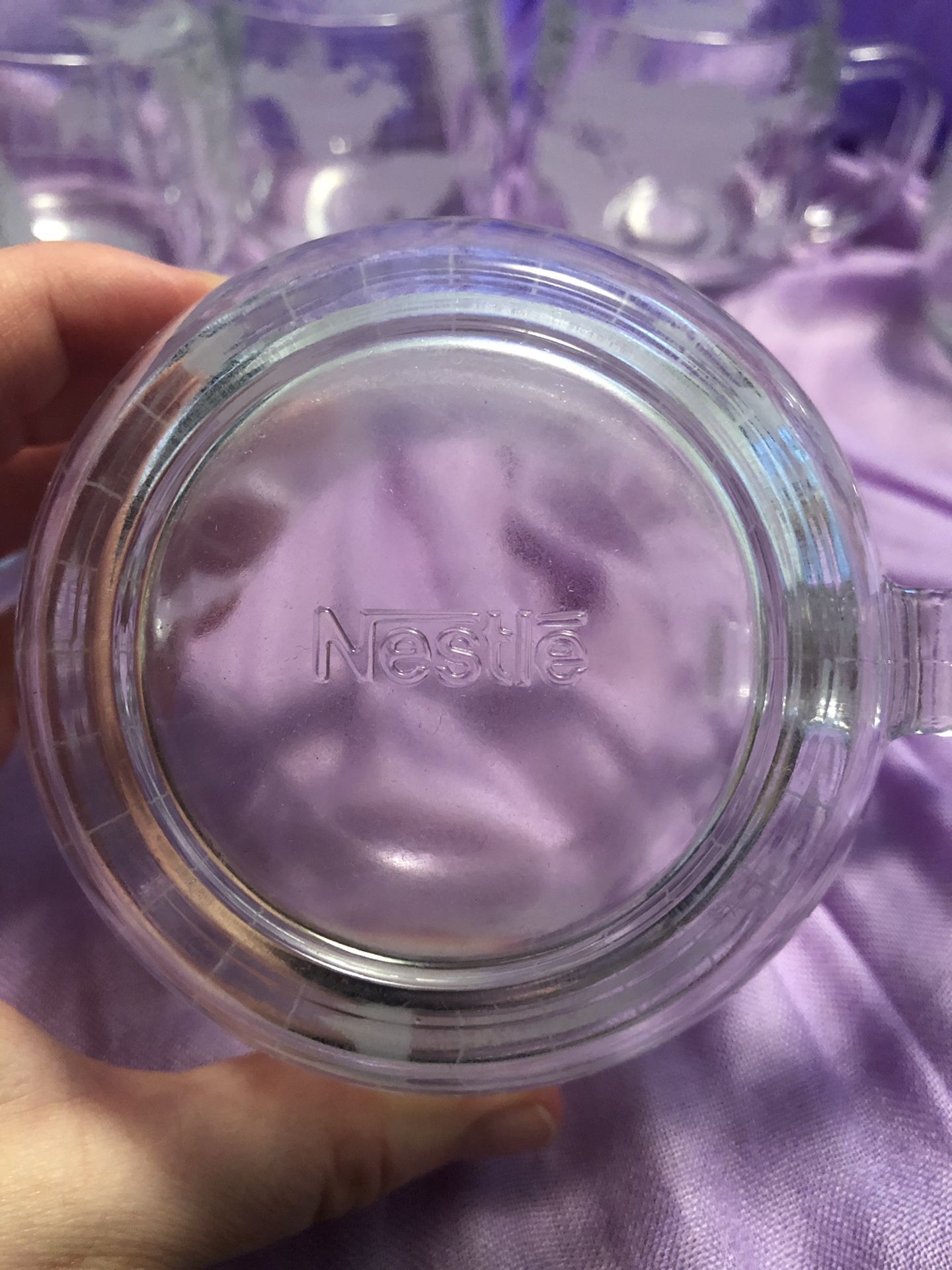 Nestle Glass Globe Tea Set