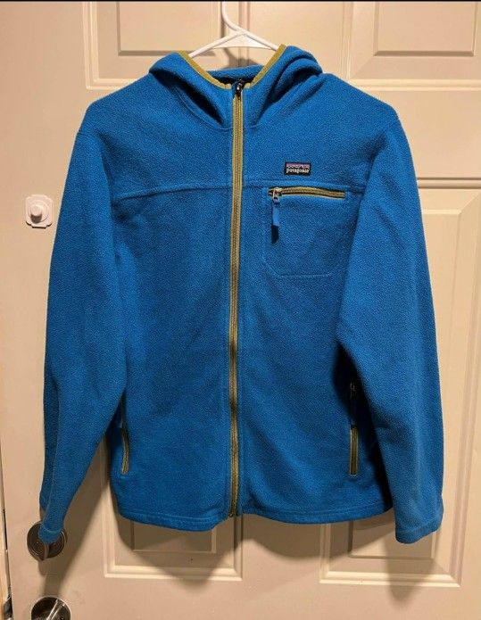 Patagonia Full Zip Fleece Jacket Boys XL 14-16 