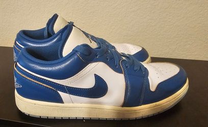 $75 JORDANS Low blue sz: 10.5 mens OBO used