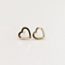 10kt Real Gold Stud Earring 