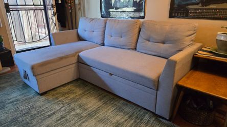 Sofa bed with storage