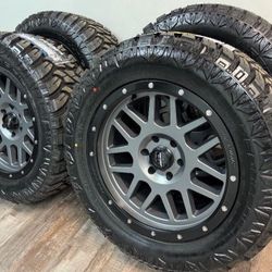 NEW 20x9 wheels wrapped in RBP 33x12.50R20 They are 6 lug gm 