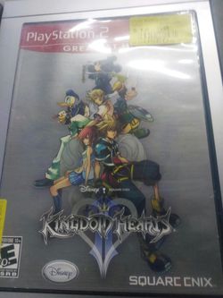 Kingdom hearts PlayStation 2 game
