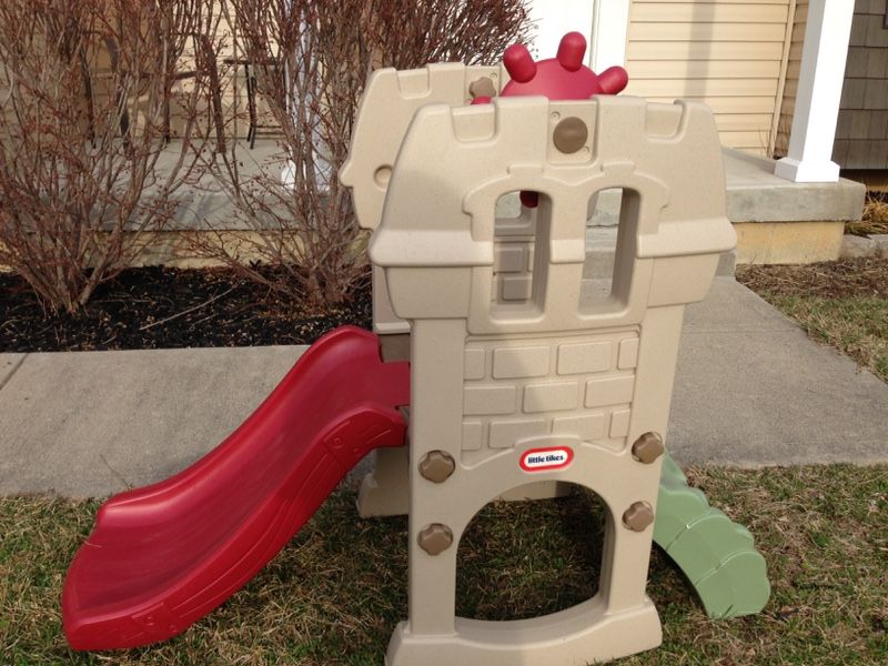 Little tikes climb hot sale and slide castle