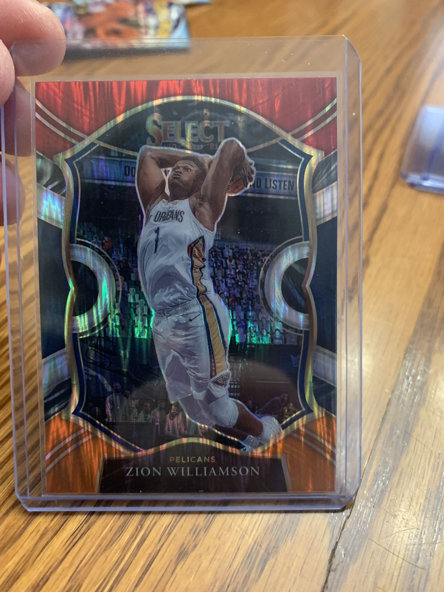 Panini Select NBA Zion, Curry, Luka Inserts