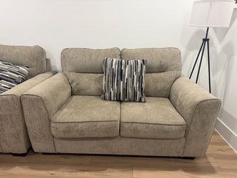 Sofa and loveseat