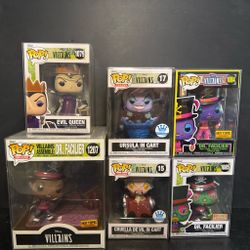 Villains Funko pop lot