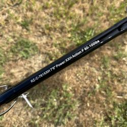 Brand New! 7’6” XXH Okuma Railzilla Salt Water Fishing Rod