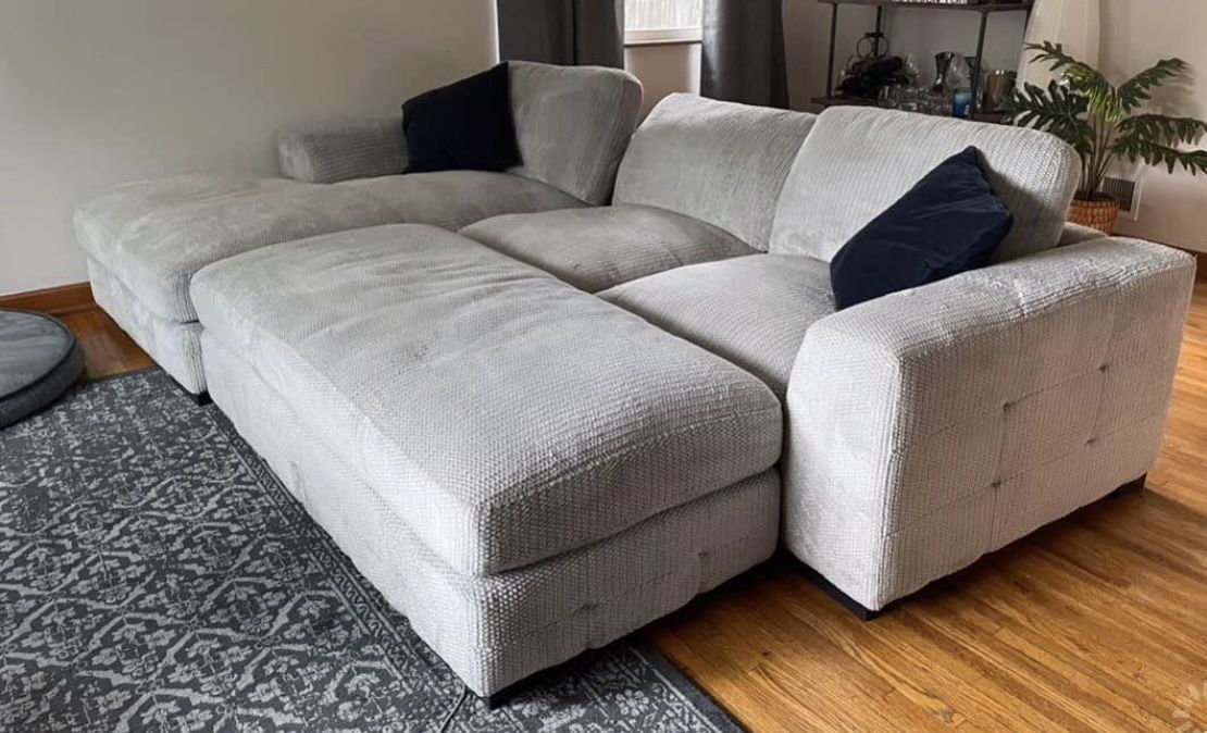 Couch With Ottoman