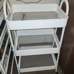 White Utility Cart (Do NOT message asking if available)