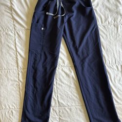 Women’s Navy Blue T/SM Figs Scrub Pants