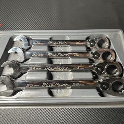 4 Pc Snap-On Wrench Set 20-24mm