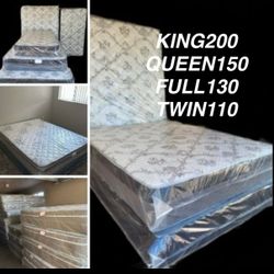 Mattresses King Queen Full Twin