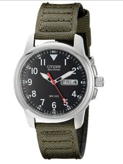 Citizen Eco-Drive Field Watch (BM8180-03E) - Good Condition + Extra Strap!