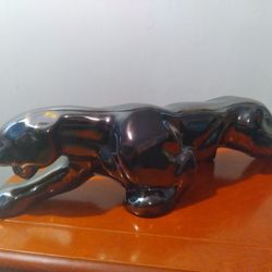 Porcelain Prowling Panther Decor (1950's) era