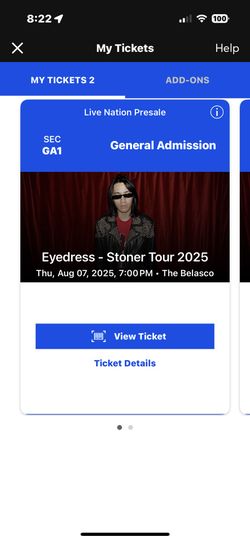 Eyedress Concert Tickets