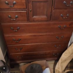 Bob Timberlake Lexington Plantation Dresser Cherry Wood 9 Drawer Chest 