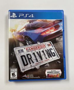 Dangerous Driving For PS4 