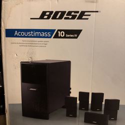 Bose Acoustimass 10 Series Iv 