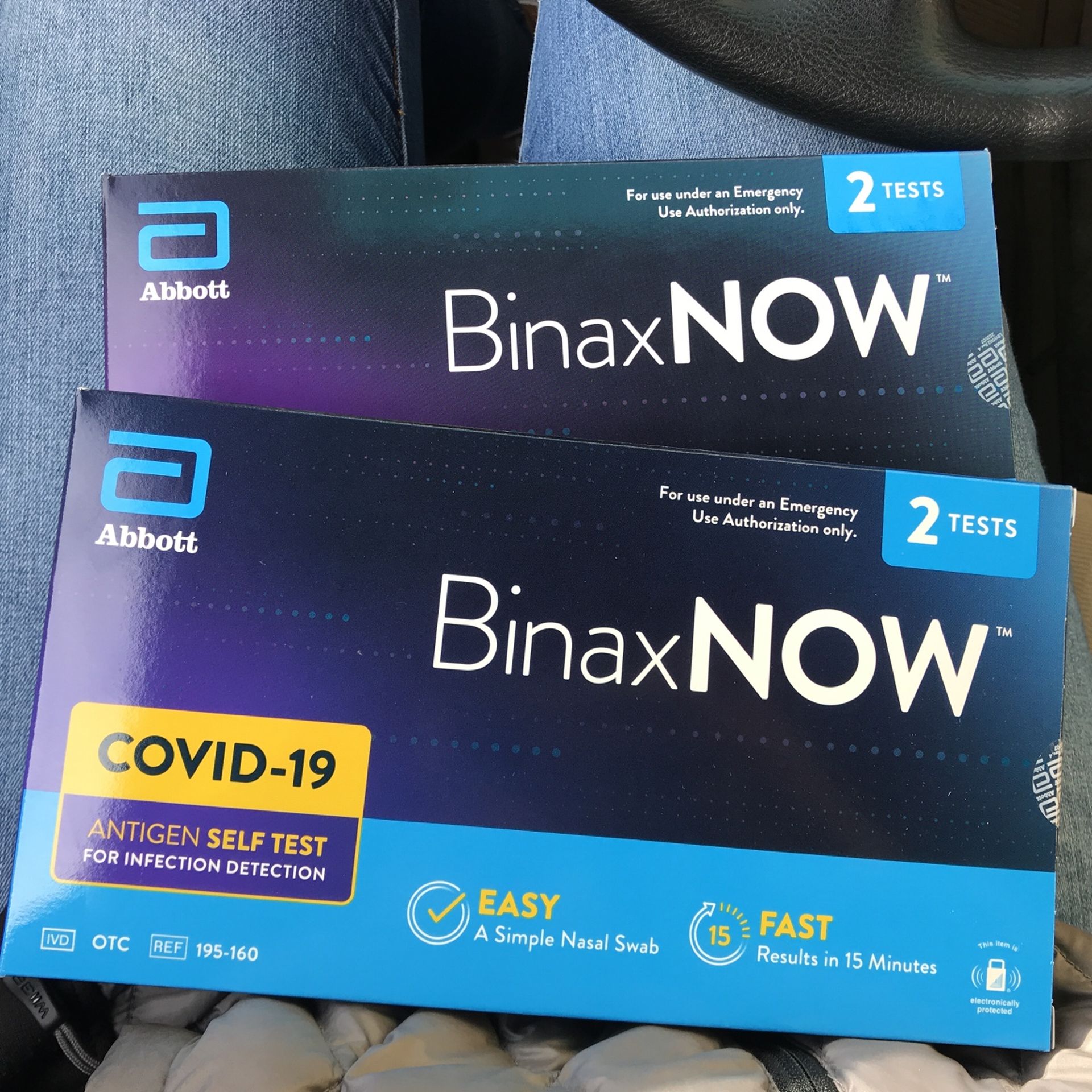 Covid Test Kit 1test Left