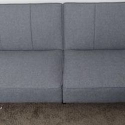 Linen Gray Futon Couch