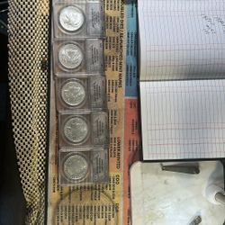 Hundred Year Anniversary I Have A 2021 High Relief Piece Dollar A First Strike Coin And I Have A 2021 Morgan Silver Dollar MS 78 First Coin 2021S Morg