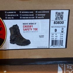 Men’s 8inch Redwing Irish Setter Crosby Safety Toe
