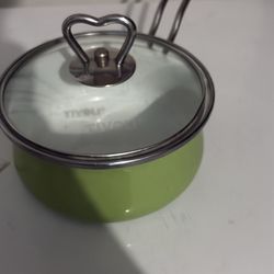 Tivoli Sauce Pan Olive Green 2.0 Qt
