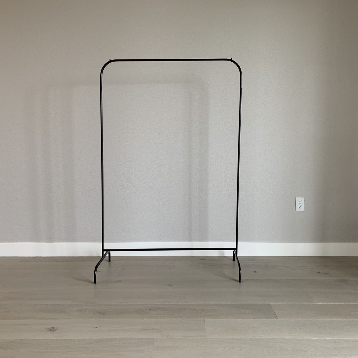 Ikea MULIG Clothes Rack Black for Sale in Santa Clara CA OfferUp