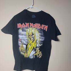 Iron Maiden Killers Heavy Metal Band 100% Cotton T-Shirt Size L